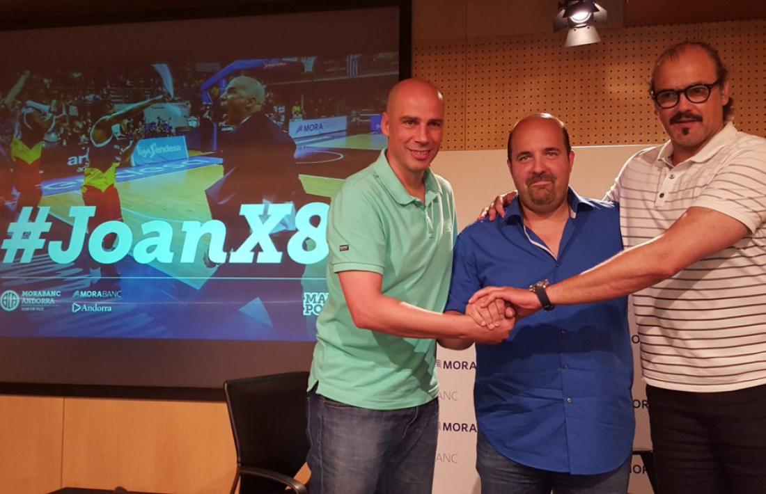 Joan Peñarroya renova per un any amb el BC MoraBanc Andorra