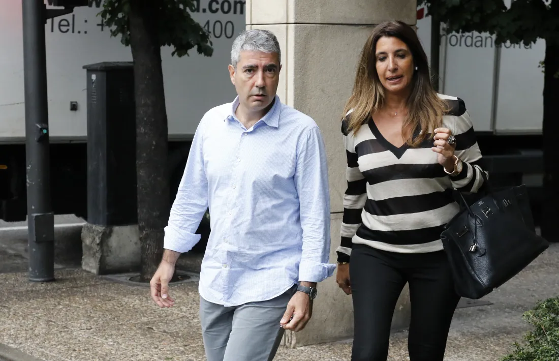 Joan Pau Miquel declara per la querella contra els policies espanyols