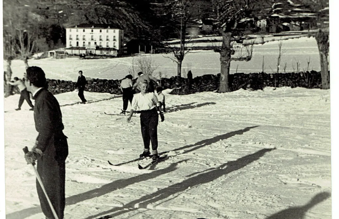 Andorra, patrimoni, Arxiu Nacional, fotografia, Esquí Club, fons, Arxiu en línia, Alsina