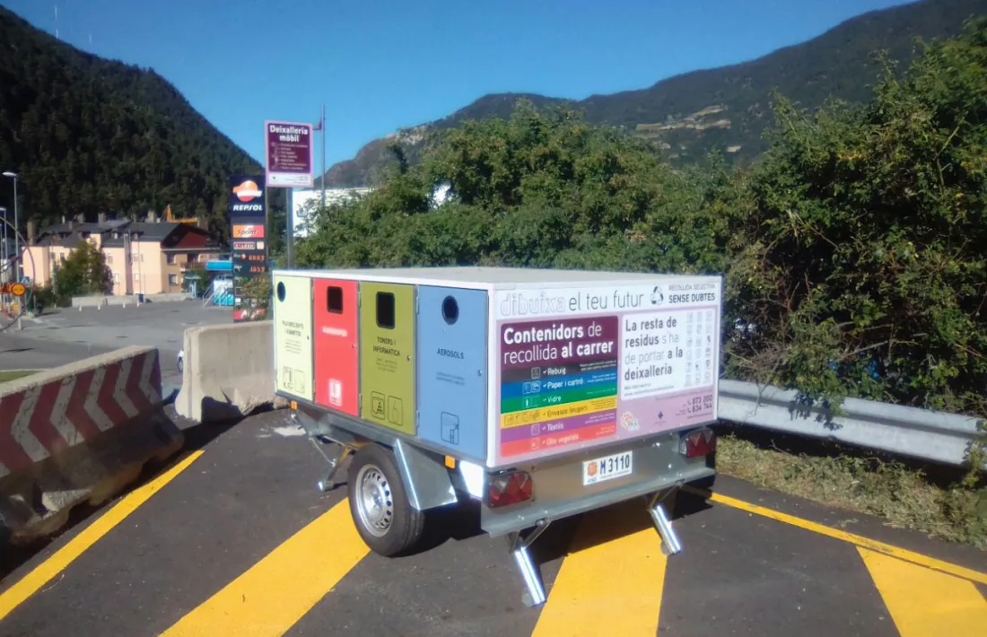 Les deixalleries mòbils arriben a Encamp