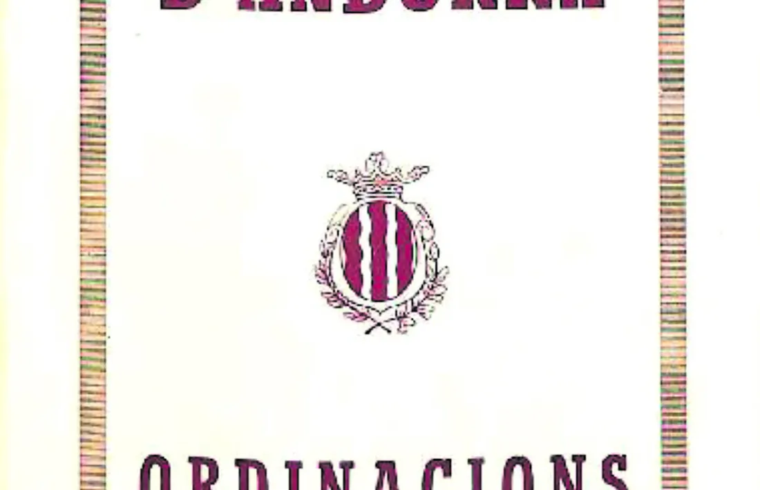 Andorra, arxiu, ordinacions, document del mes, ayala,1965