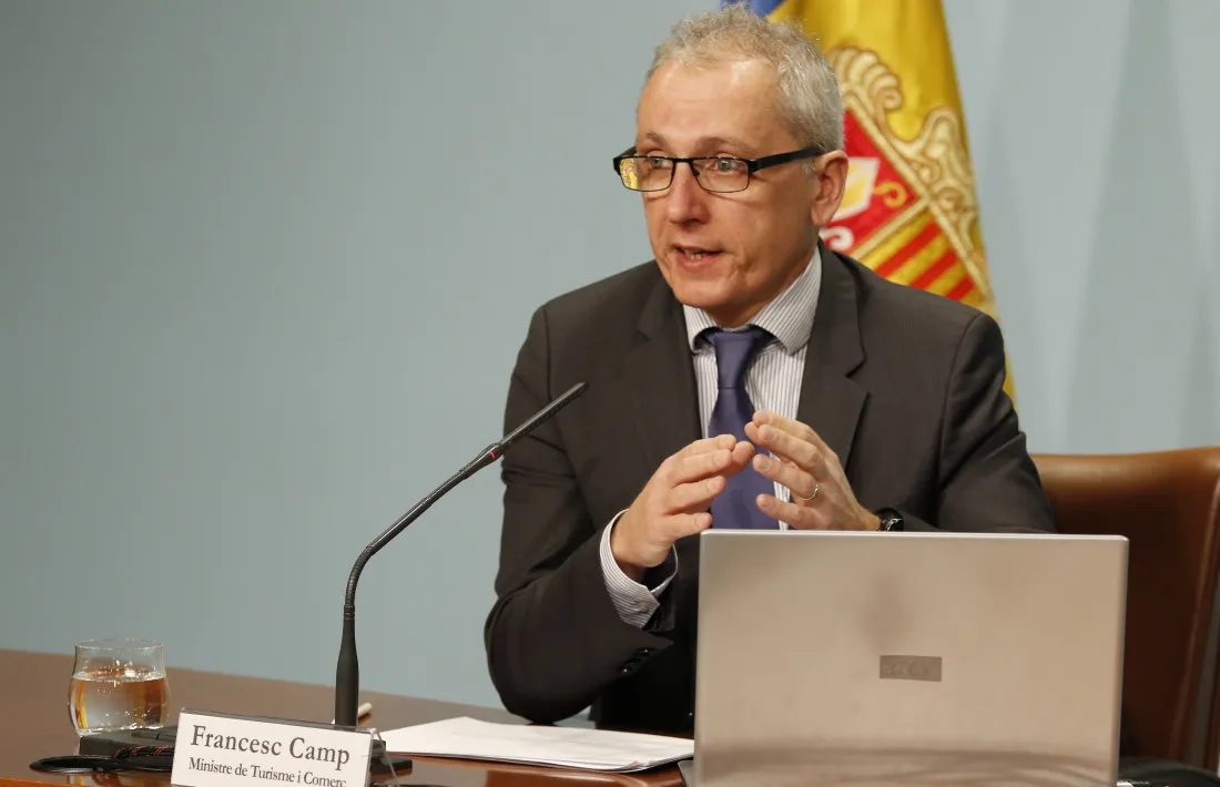 Camp admet que Andorra Turisme va sobrepassar el deute amb els bancs