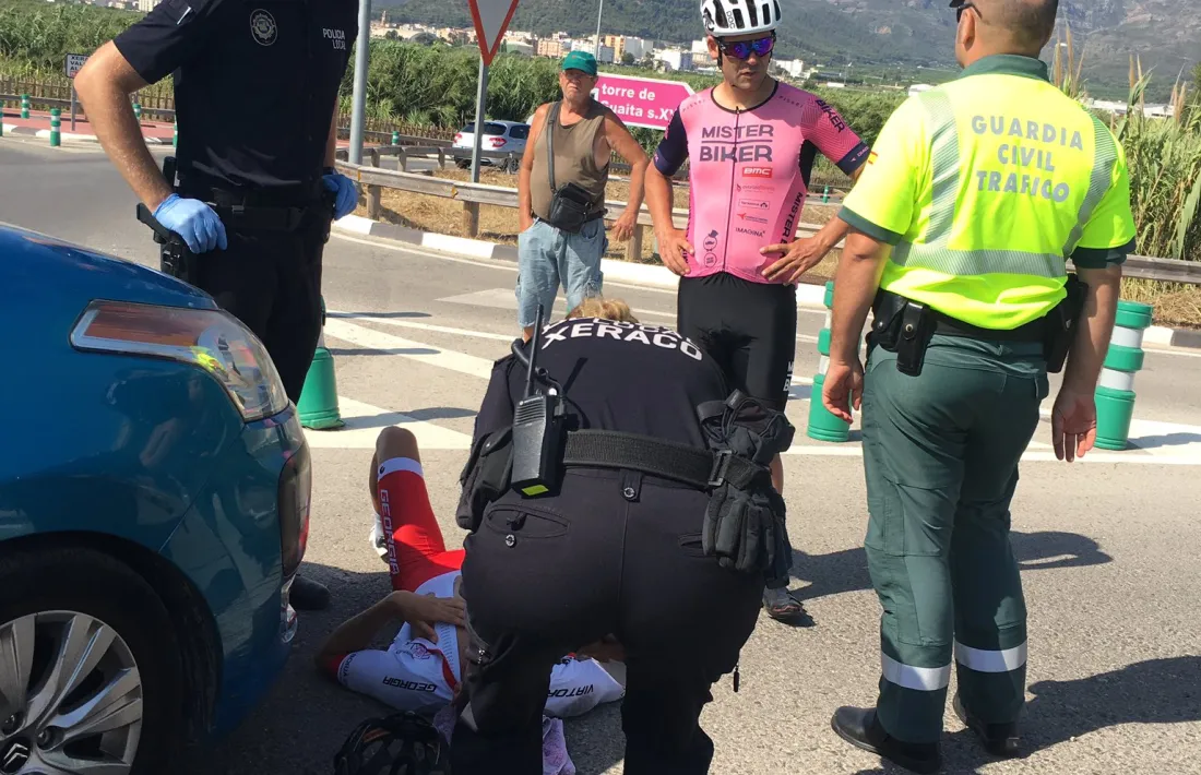  El resident Ángel Vicioso, il·lès en un atropellament