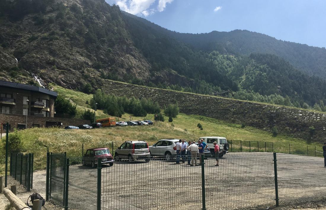 El nou aparcament del parc natural del Comapedrosa ja està operatiu