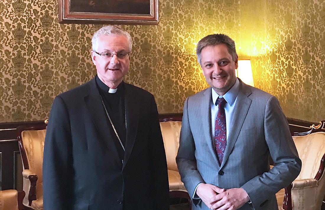  Saboya informa el copríncep episcopal de les línies de treball de la seva nova cartera