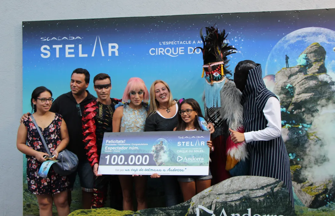 'Scalada Stelar' arriba a l'espectador 100.000 en la penúltima sessió