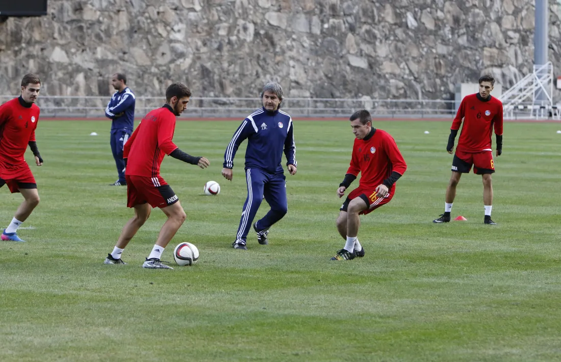 La sub-21 rep avui Ucraïna