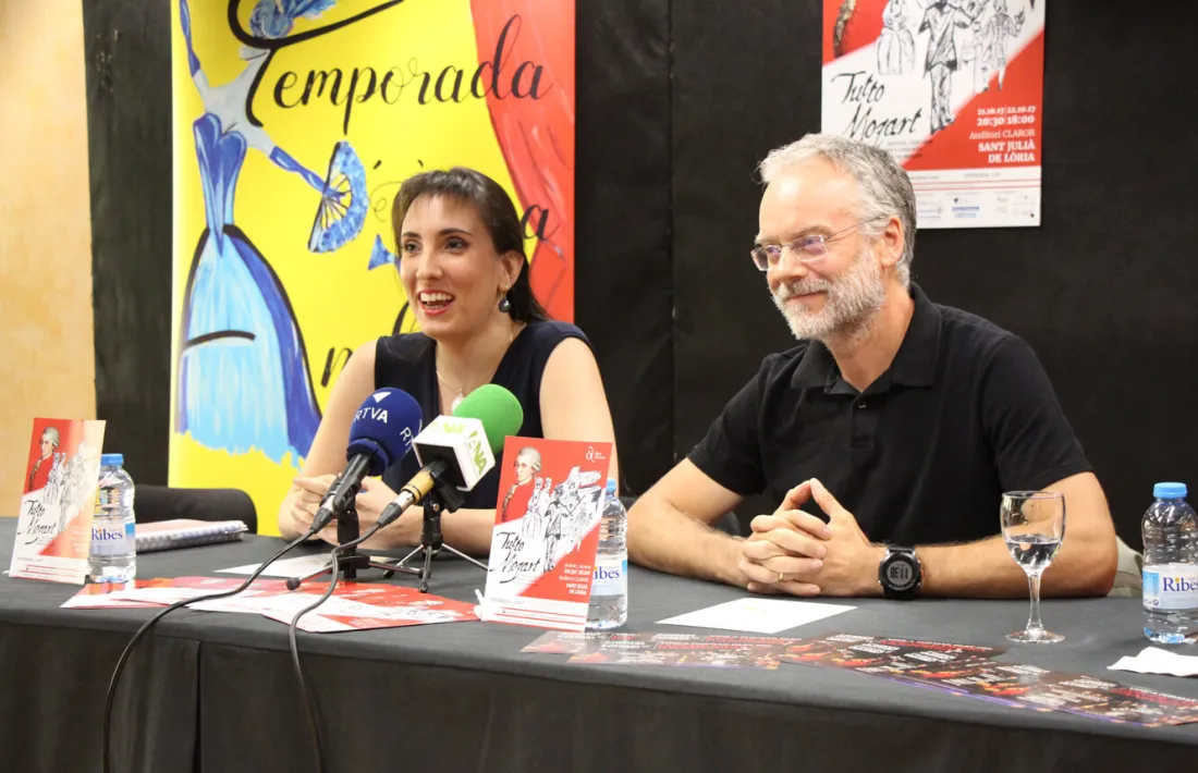 Andorra, Sant Julià, òpera, temporada, Jonaina, Roig, L'elisir, La corte del Faraón, Tutto Mozart, Mozart
