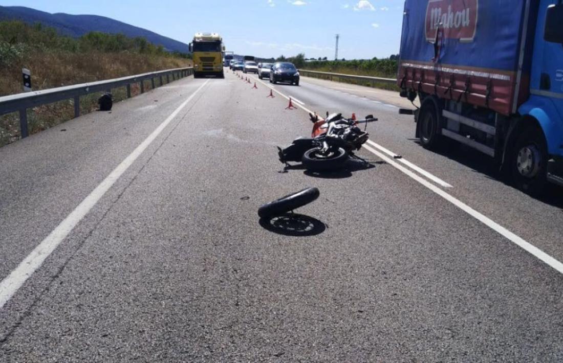 Un jove motorista andorrà mor en un accident a l’N-340 a Castelló 