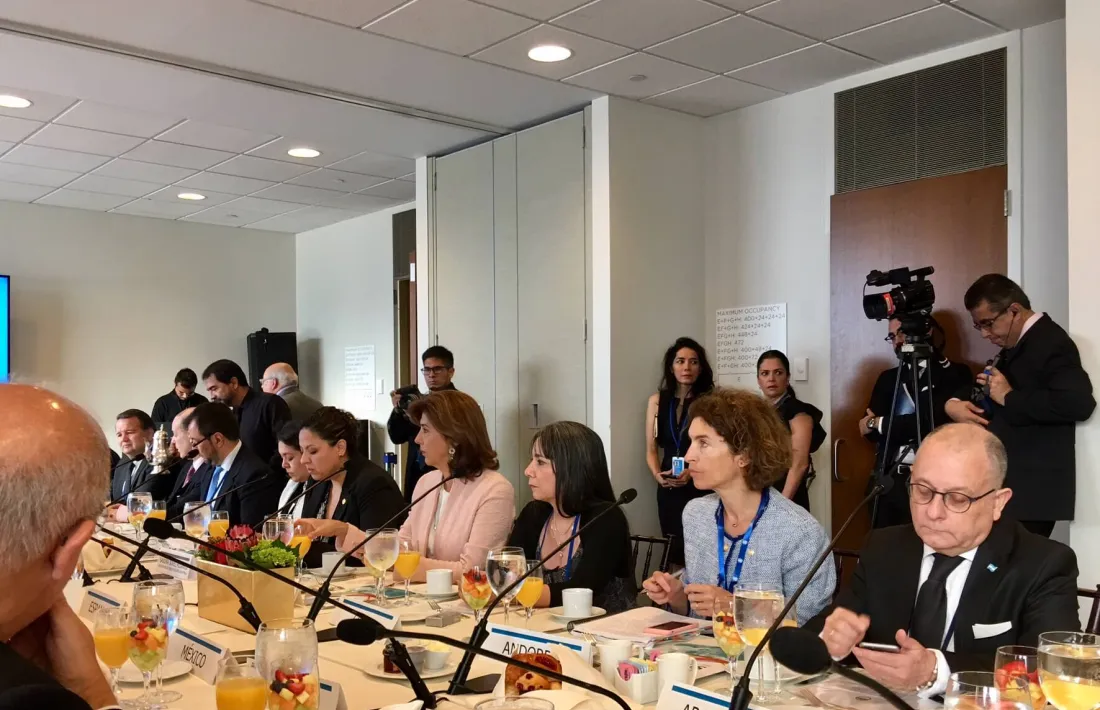 Ubach busca el suport dels ministres iberoamericans per a la cimera 2020