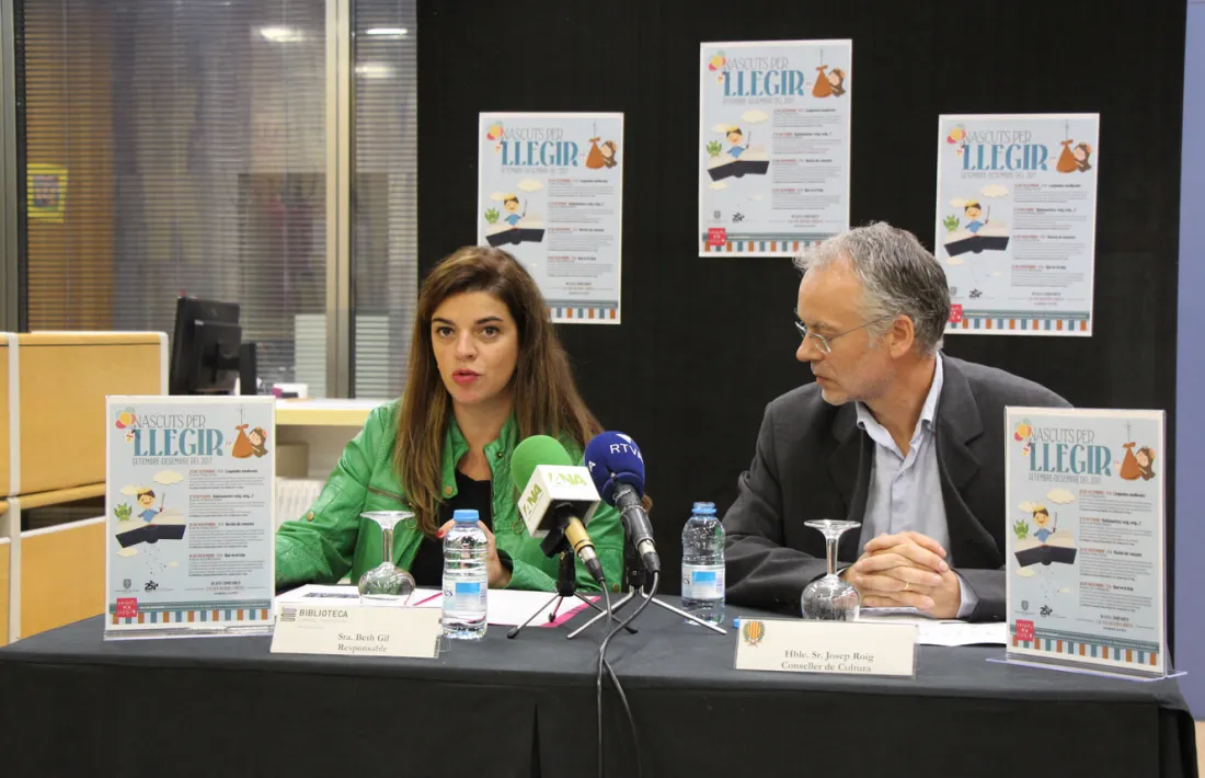 L'11a edició del cicle 'Nascuts per llegir' vol impulsar l'hàbit lector i la capacitat creativa dels infants de 0 a 3 anys