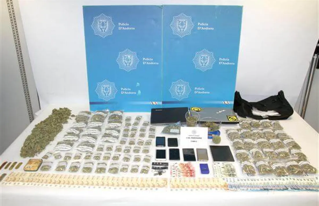 Detinguts tres joves en l’‘operació Paradís’ contra el tràfic de droga