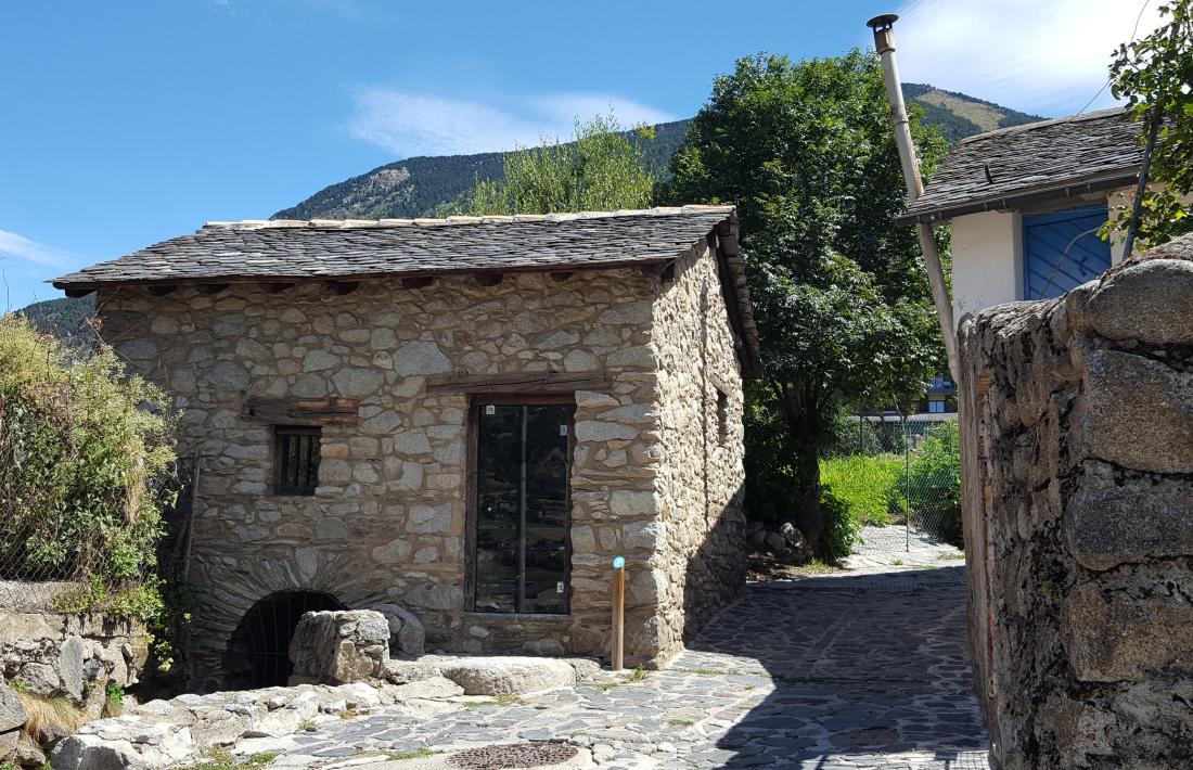 Andorra, Arxiu Nacional, molins fariners, molí, blat, Francina Pons, itinerari, patrimoni