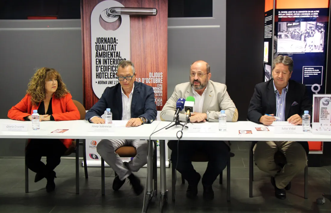Un hotel d'Andorra serà el primer en obtenir la norma UNE171350 sobre qualitat ambiental en interiors