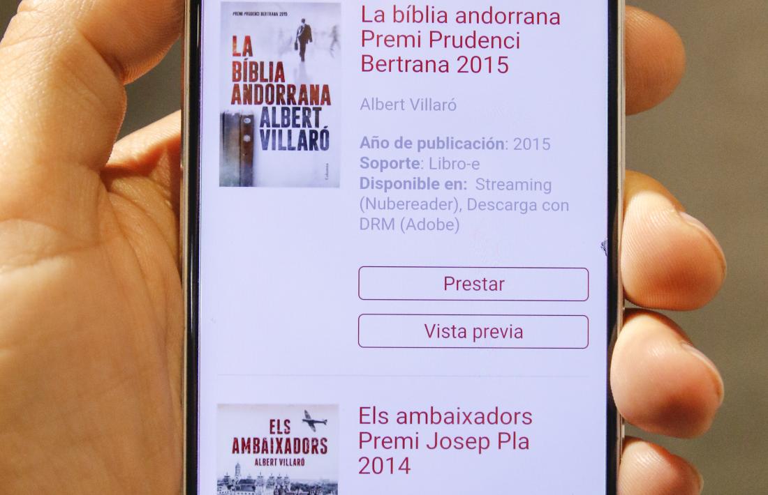 Andorra, Biblioteca Pública, llibre electrònic, ebook, eBiblio, prèstec, llibre
