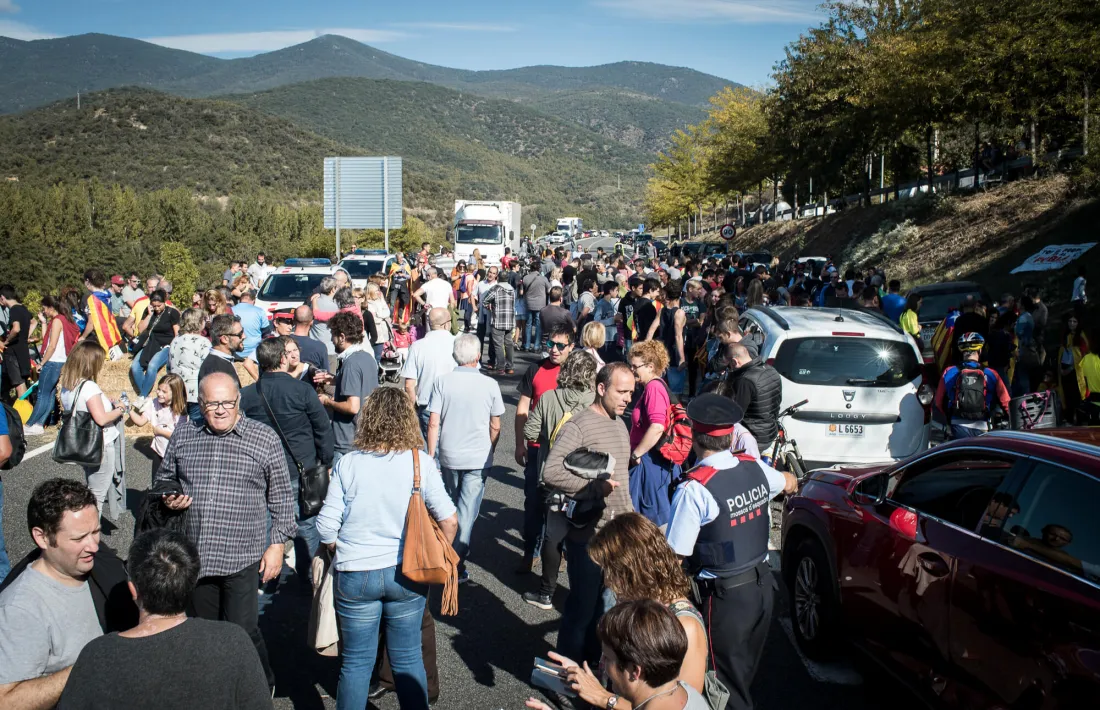Demà es preveu una jornada de talls a la N-145 per l’aturada general