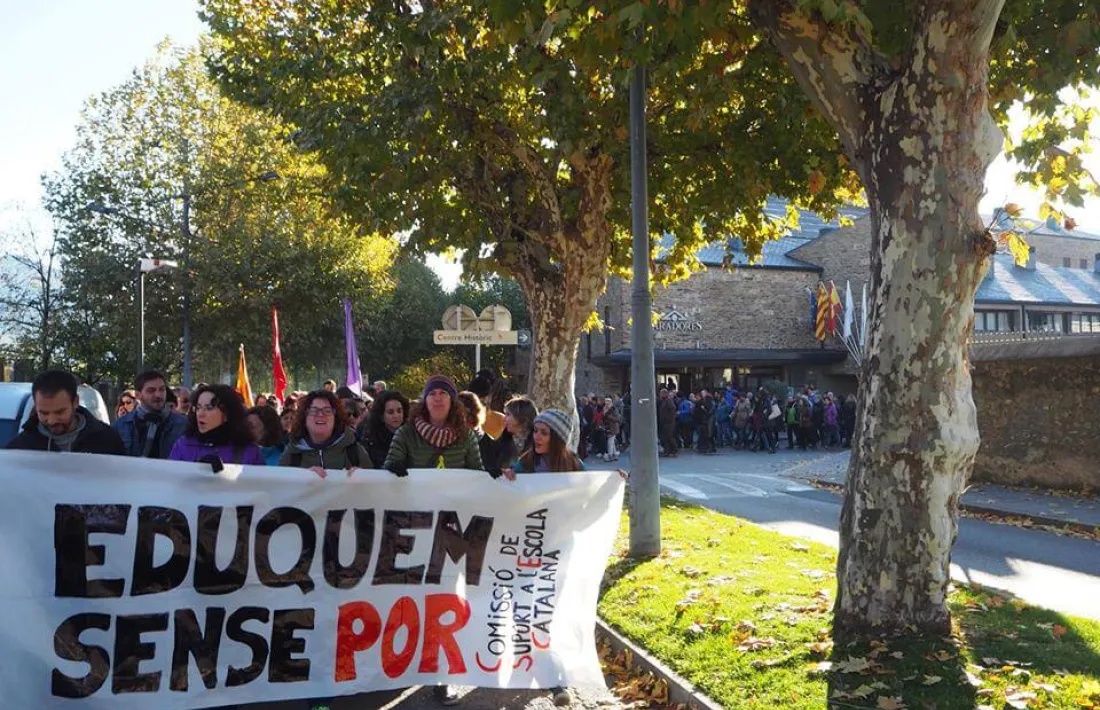 La Seu s’afegeix a la protesta per reclamar l’alliberament dels presos 