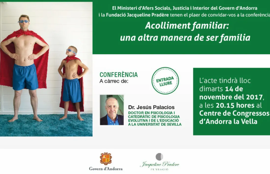 Afers Socials organitza una conferència per difondre els beneficis de l'acolliment familiar 
