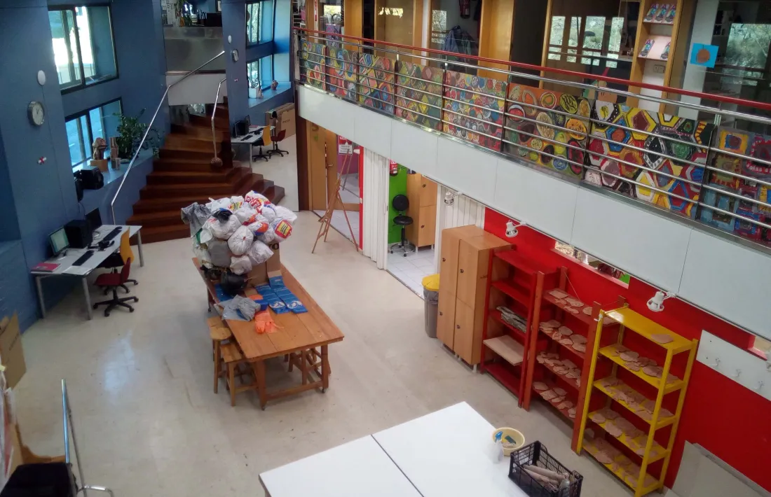 Andorra, Sant Julià, escola d'art, Espai Sergi Mas, Sergi Mas, càtedra