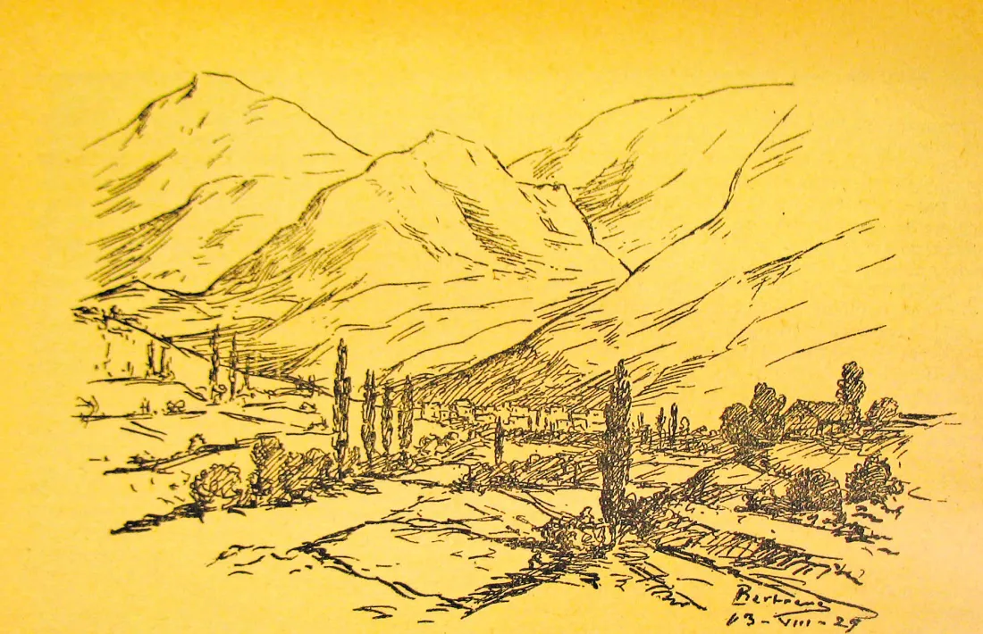 Andorra, Àlbum Meravella, esbós, Prudenci Bertrana, Cadí/Pedraforca, Puigcerdà