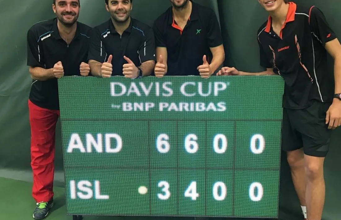 Andorra disputarà la Copa Davis 2018 a Plovdiv