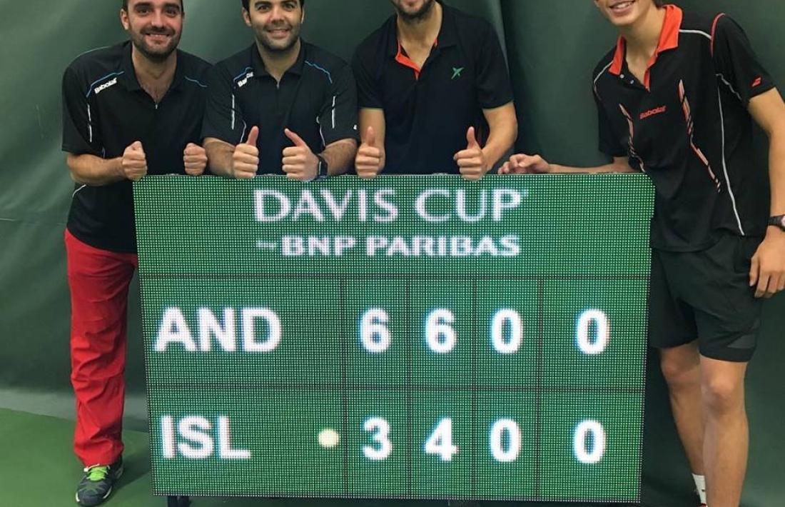 Andorra disputarà la Copa Davis 2018 a Plovdiv