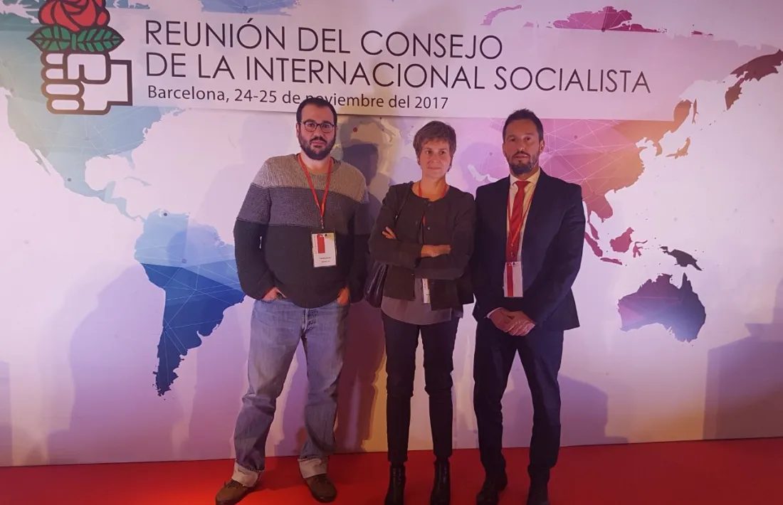 El PS participa en la reunió de la Internacional Socialista