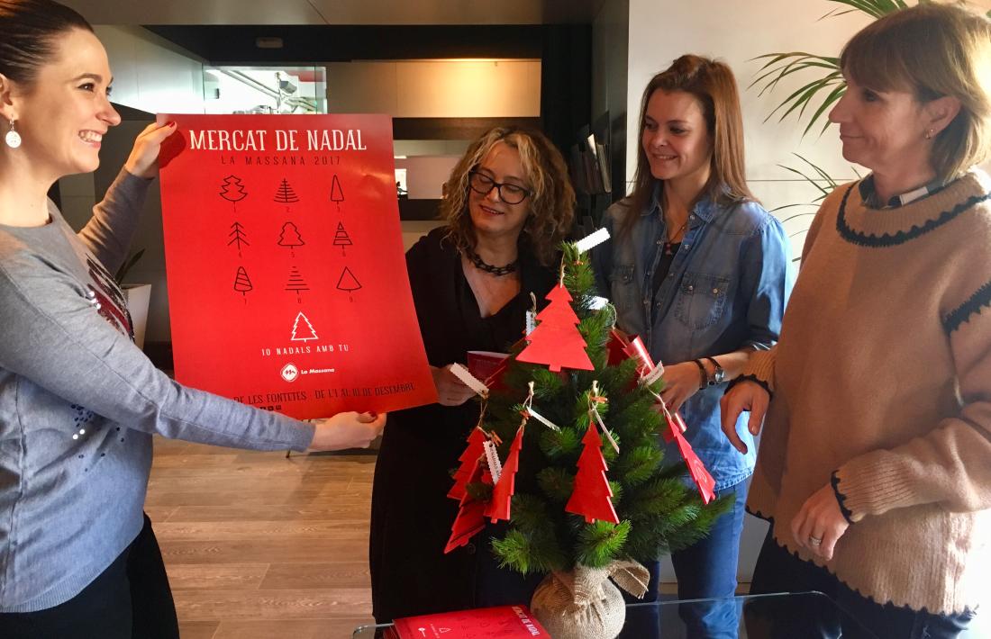 El Mercat de Nadal celebra el desè aniversari amb novetats