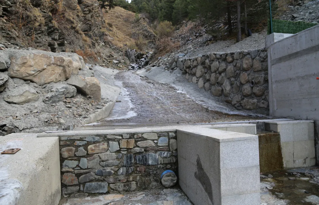 Finalitzen les obres a la captació d'aigua de la Peguera