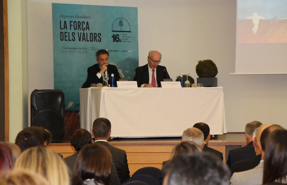 L'empresa familiar andorrana destaca la seva adaptació als canvis a l'espera de l'acord d'associació L'empresa familiar andorrana destaca la seva adaptació als canvis a l'espera de l'acord d'associació