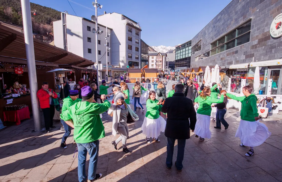 L'ambient nadalenc continua a la Massana