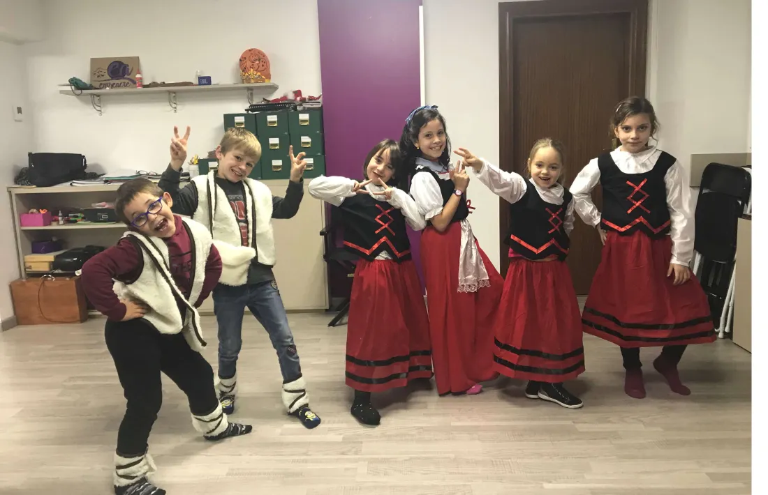 Andorra, Comunal, teatre, Pastorets, Entreacte, Mercè Canals, estrena, escola, Folch i Torres