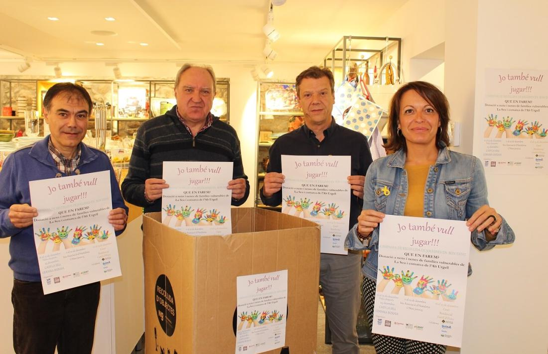 Tercera edició de la campanya de recollida de joguines noves