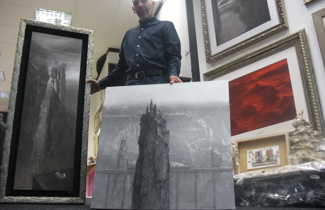 Andorra, Escaldes, exposició, Sánchez, Biennal, Marcs Goya, L'efímer i l'etern, Venècia, Riberaygua, Serlé, Tinturé, Forcadell, Valls