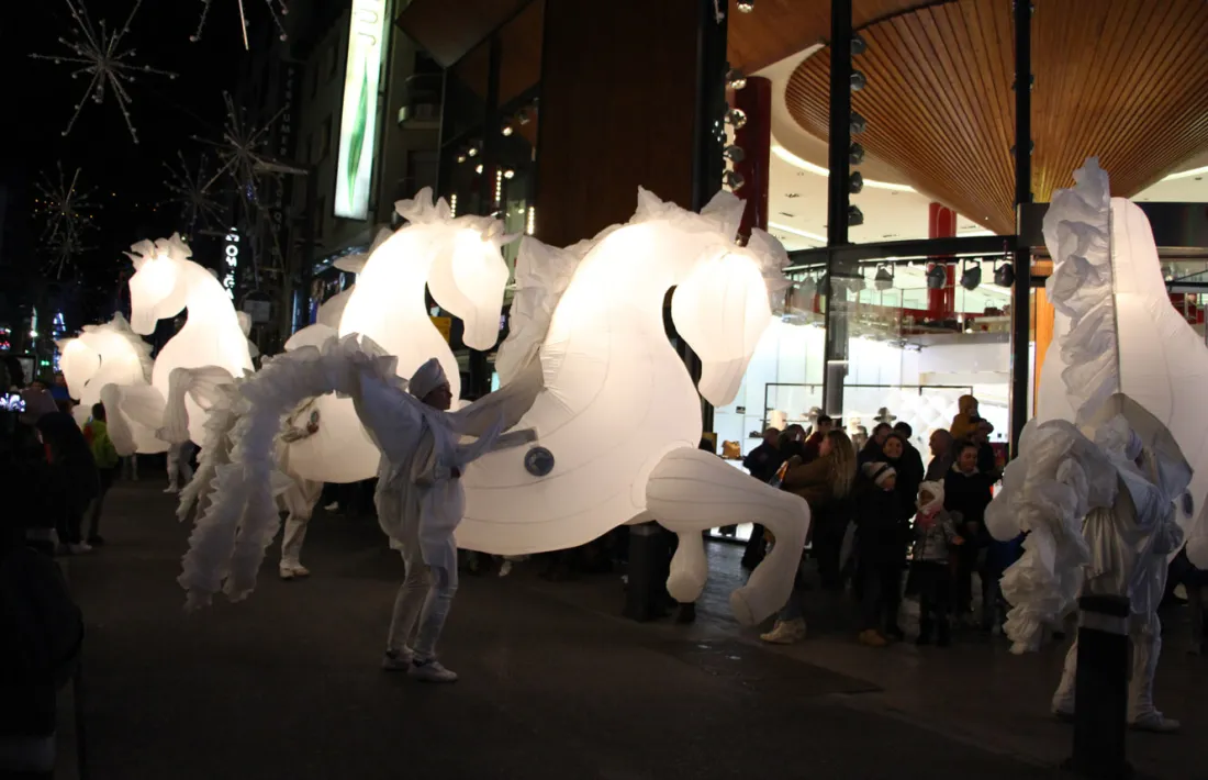 L’espectacle 'Bike Parade' i la visita del Pare Noel, principals atractius del Poblet de Nadal pel cap de setmana