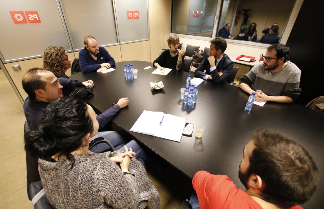 El PS retreu al Govern la “manca de diàleg” amb els sindicats