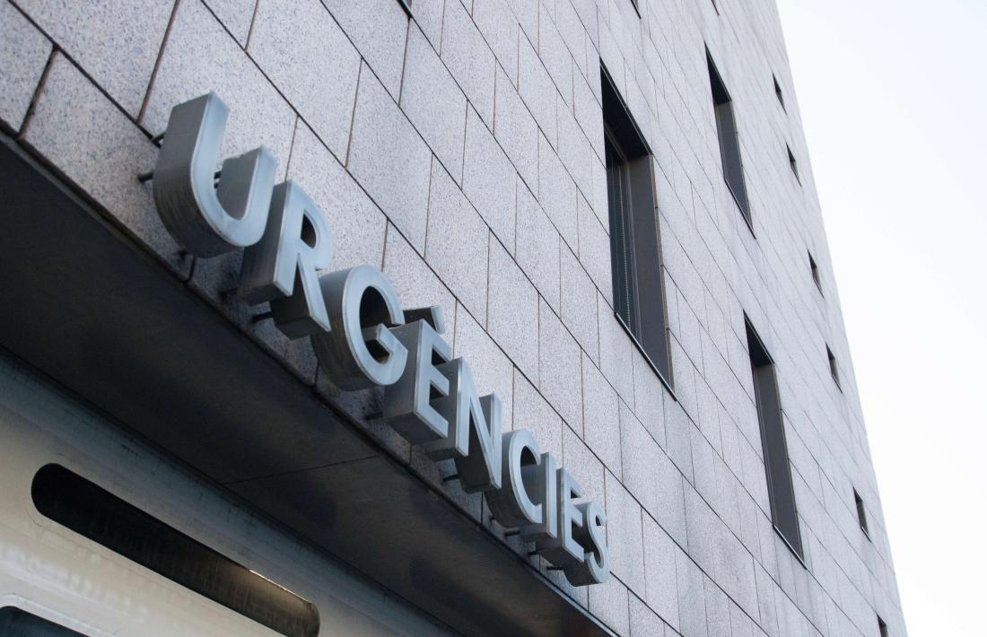El servei d'Urgències de l'hospital.