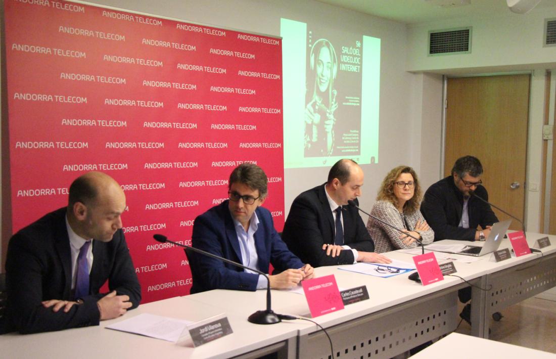 Un moment de la presentació del saló.