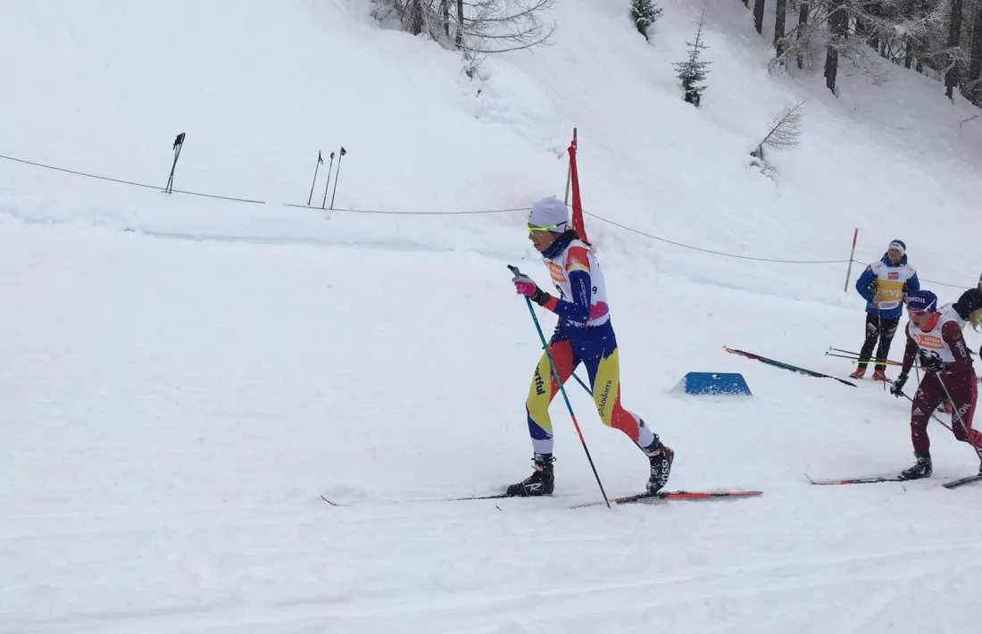  Carola Vila,  25a a l’Skiathlon 