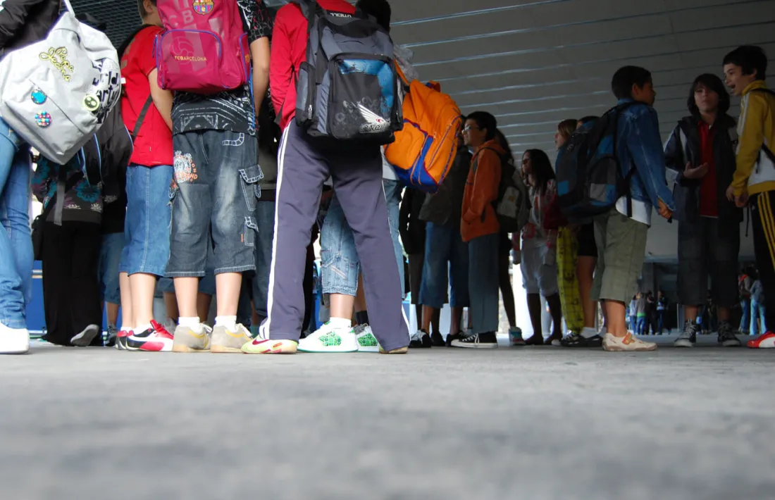 Infants en un centre escolar del país.