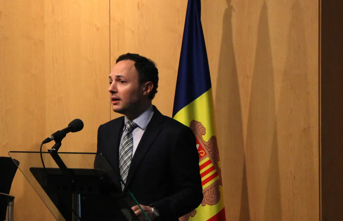 El ministre d'Afers Socials, Justícia i Interior, Xavier Espot.