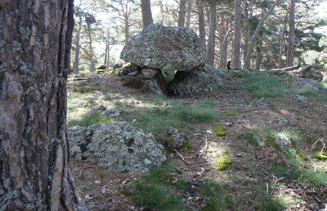 El dolmen de Burbre, a Montferrer, que conserva un túmul que fa 10 metres de diàmetre, i el reglamentari cromlec: és una de les joies del nou repertori.