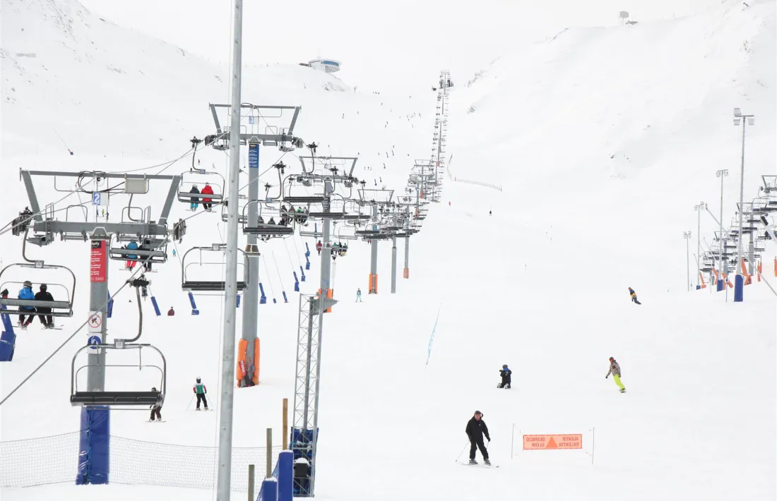 Esquiadors a Grandvalira.