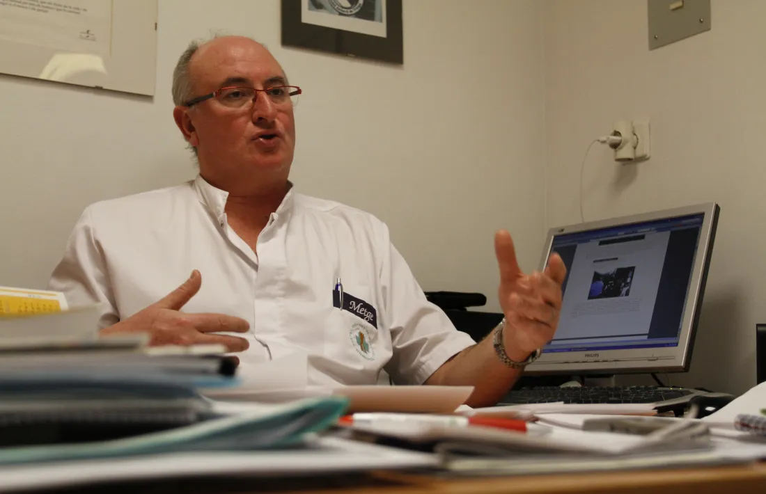 El doctor Josep Gómez deixarà de ser coordinador d’Urgències el mes que ve. 