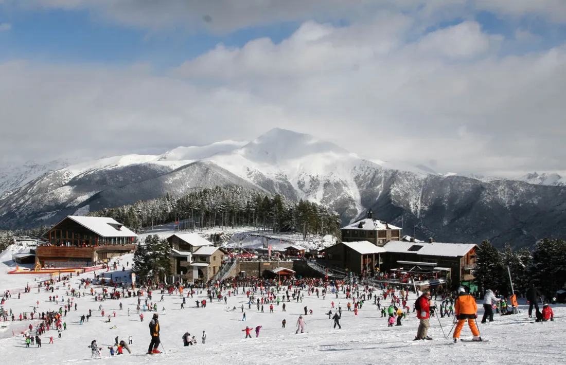 Imatge d'arxiu de les pistes de Pal, a Vallnord.
