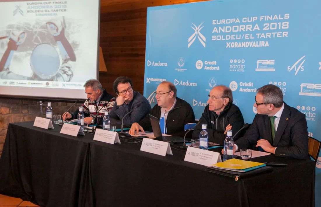Nou traçat d’eslàlom a l’Avet