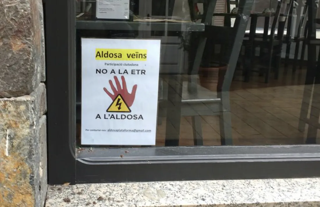 El projecte ha generat una forta oposició entre els veïns de l’Aldosa.