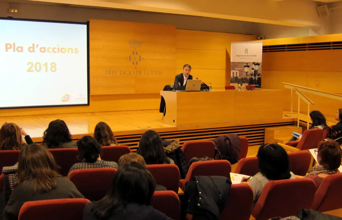El director de Turisme, Juli Alegre, va presentar ahir el Pla d’Accions ‘Ara Lleida’ 2018