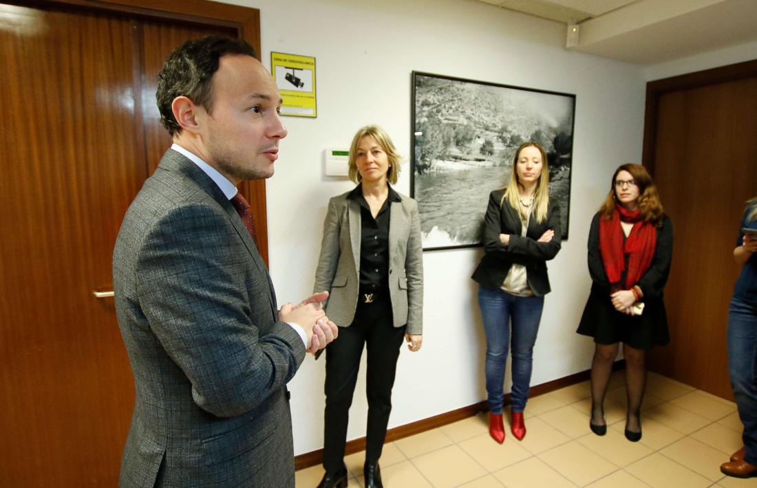 Espot va presentar ahir els espais acompanyat de la secretària d’Estat d’Afers Socials, Ester Fenoll, i els caps d’àrea implicats.