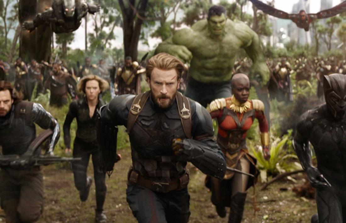Captura d' 'Infinity War', tercera entrega de la sèrie 'Vengadores', que s'estrena el cap de setmana anterior a la Festa del Cine.